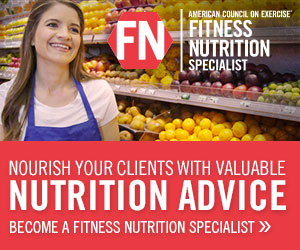 ACE Fitness Nutrition Specialty Certification