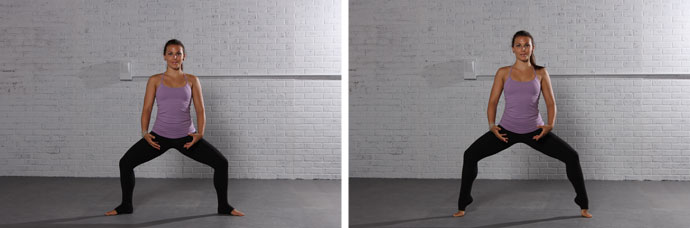 Plie squat jump