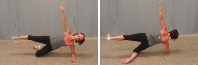 Rolling Side Forearm Plank