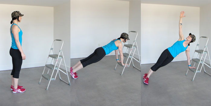 Burpees with twist