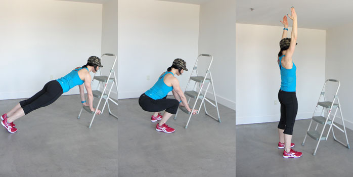 Burpees with twist