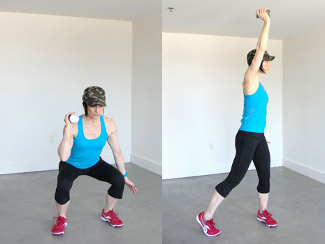 Spiral Squat