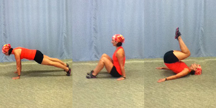Rolling squat