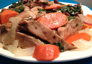 Rosemary Turkey with Vegetables