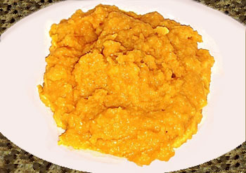Sweet Potato Polenta