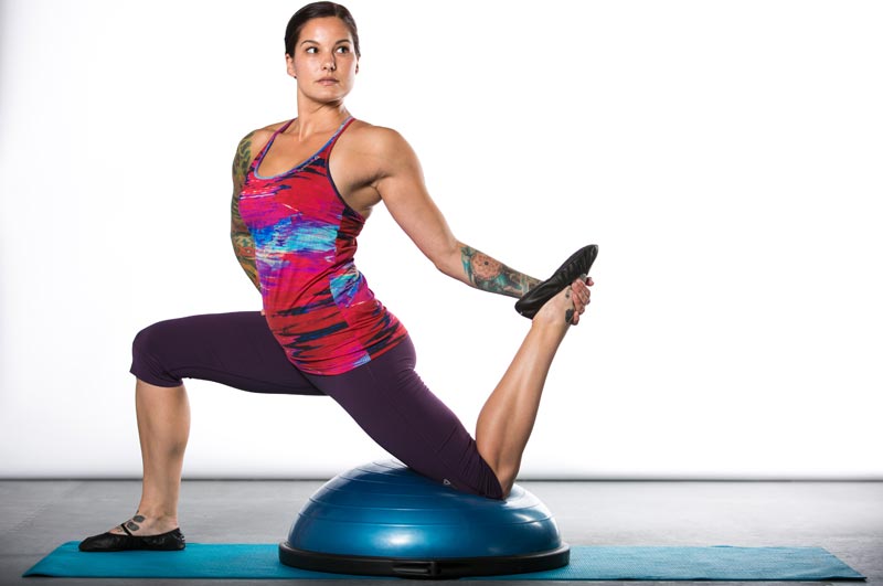 bosu yoga