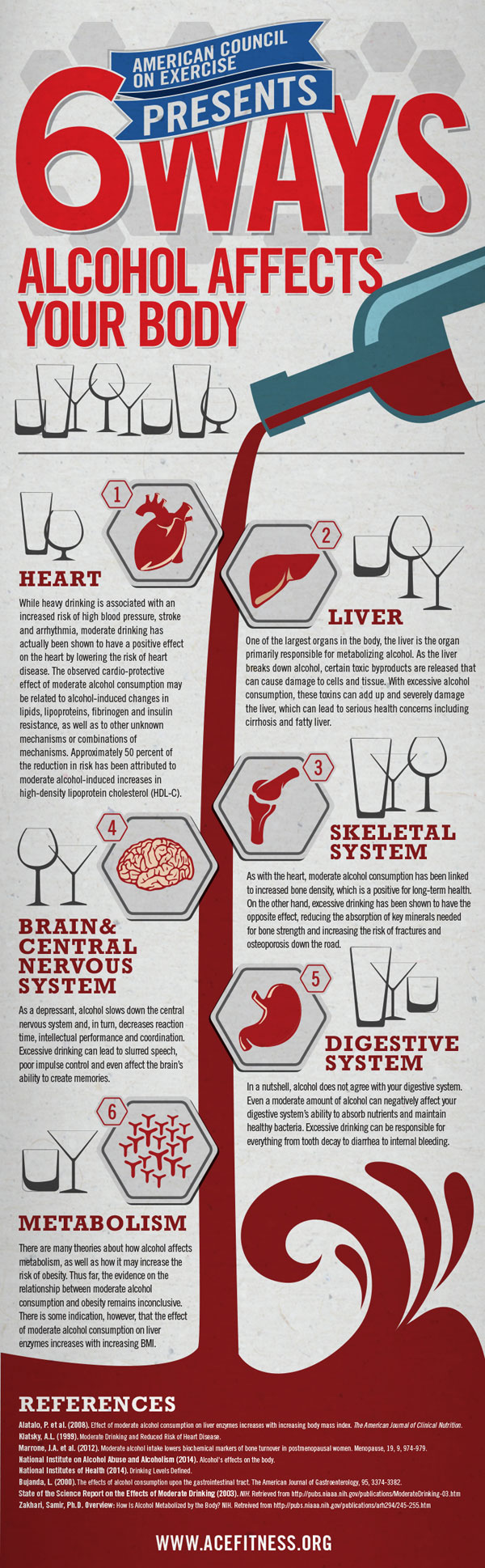 6 Ways Alcohol Affects Your Body