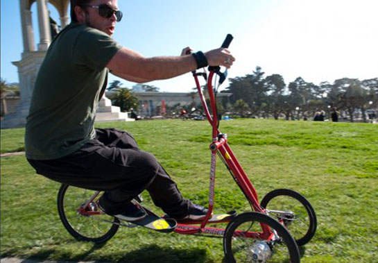 street elliptical bike