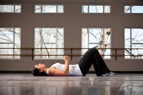 Ab Exercises Supine Dead Bug