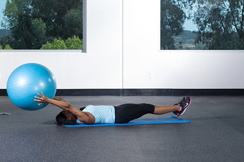 Ab Exercises | Supine Suitcase Pass