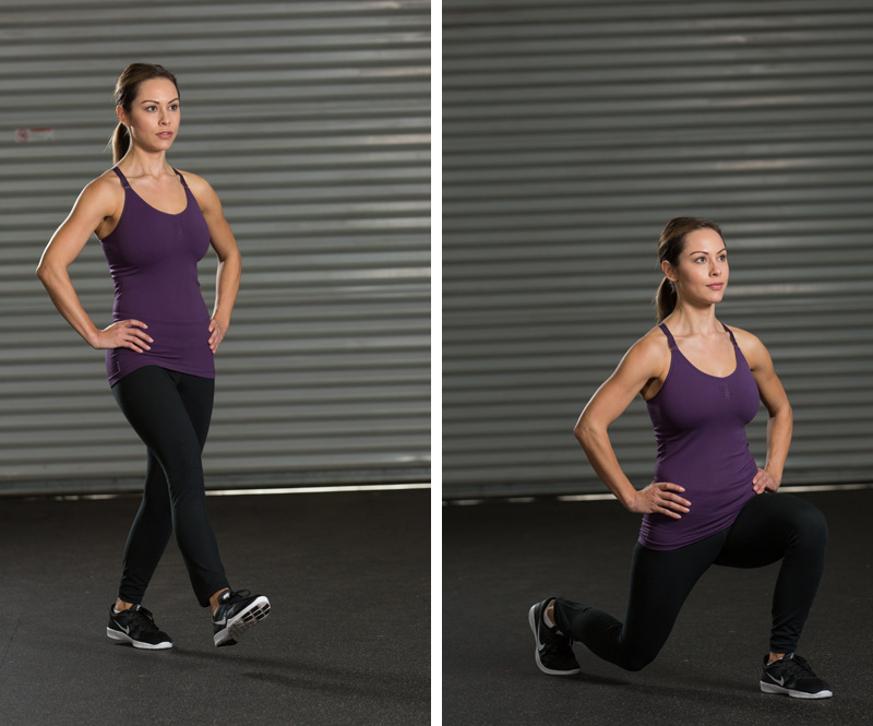 Lunges walking How to