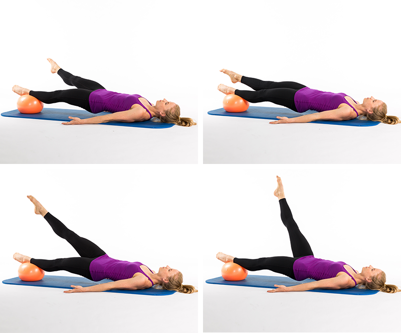 exercise ball core workout