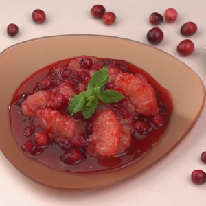 Cranberry & Ruby Grapefruit Compote