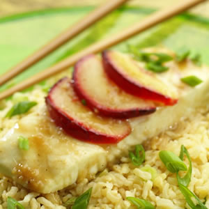 Asian Halibut & Brown Rice Packets