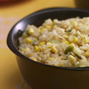 Spiced Corn & Rice Pilaf