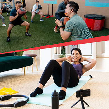 Virtual Group Fitness Instructor